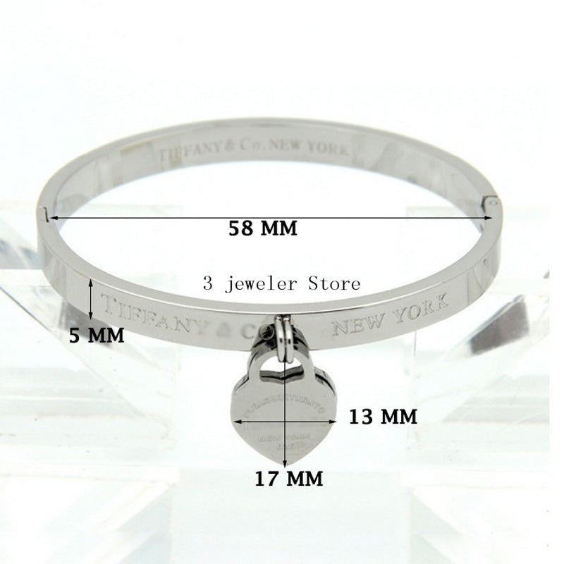S440 Bracelet 316L steel plating gold silver/Gold/rose bangle Jewelry