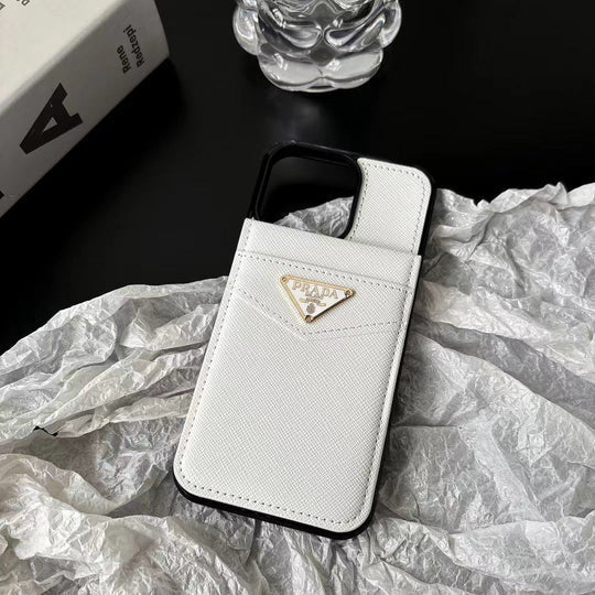 Luxury Case with Card Holder for iPhone 12-18 Pro & Pro Max