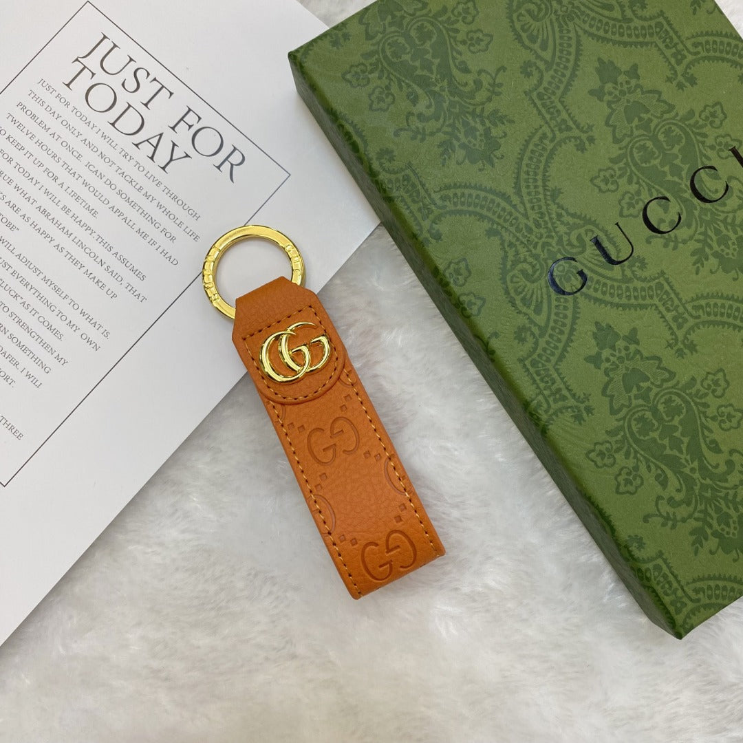 Gucci Leather Key Chain