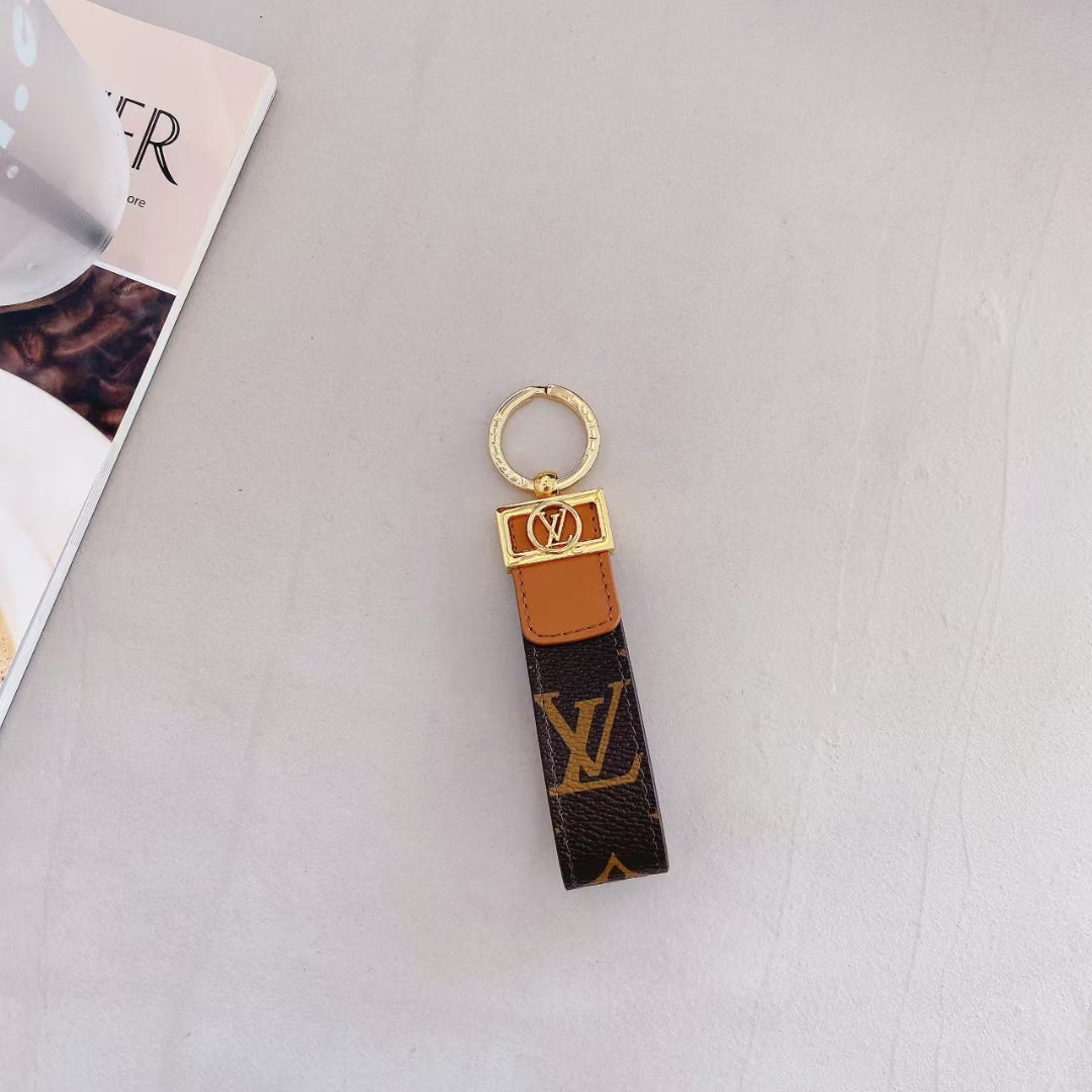Louis Vuitton Leather Key Chain