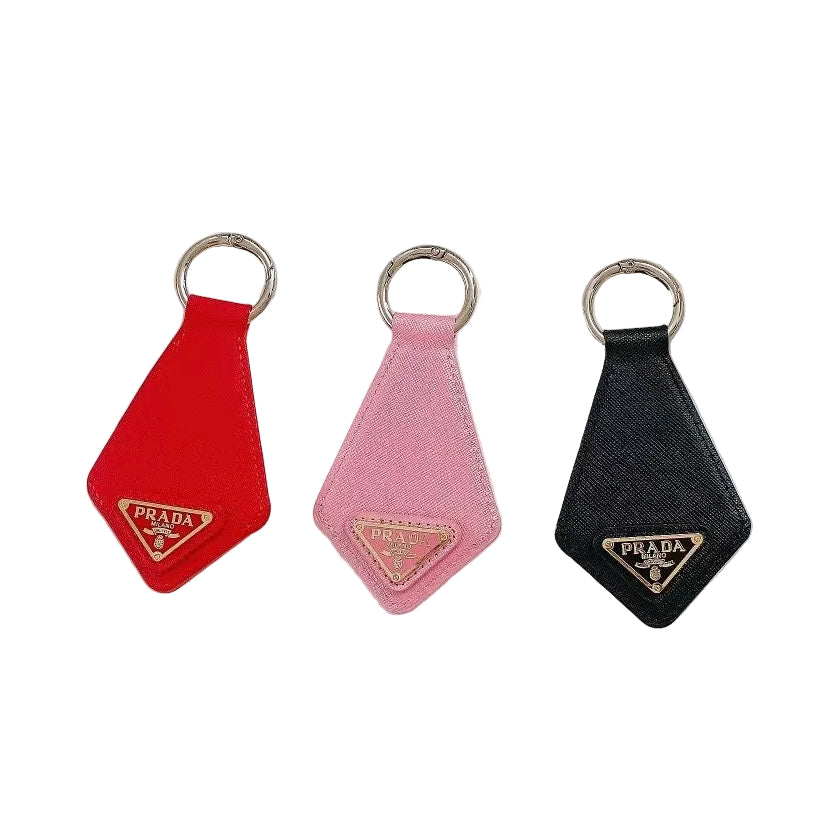 Prada Leather Key Chain