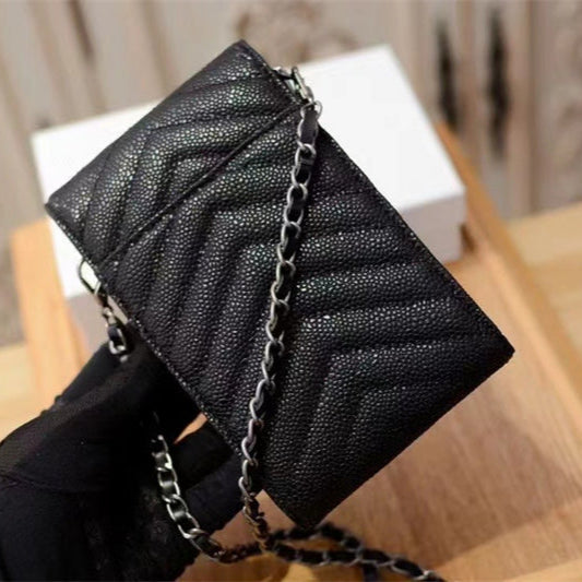 Elegant genuine leather crossbody bag