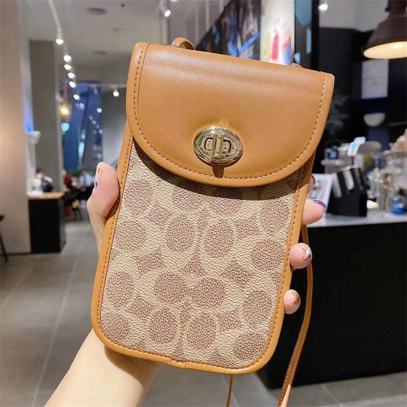 Elegant genuine leather crossbody bag