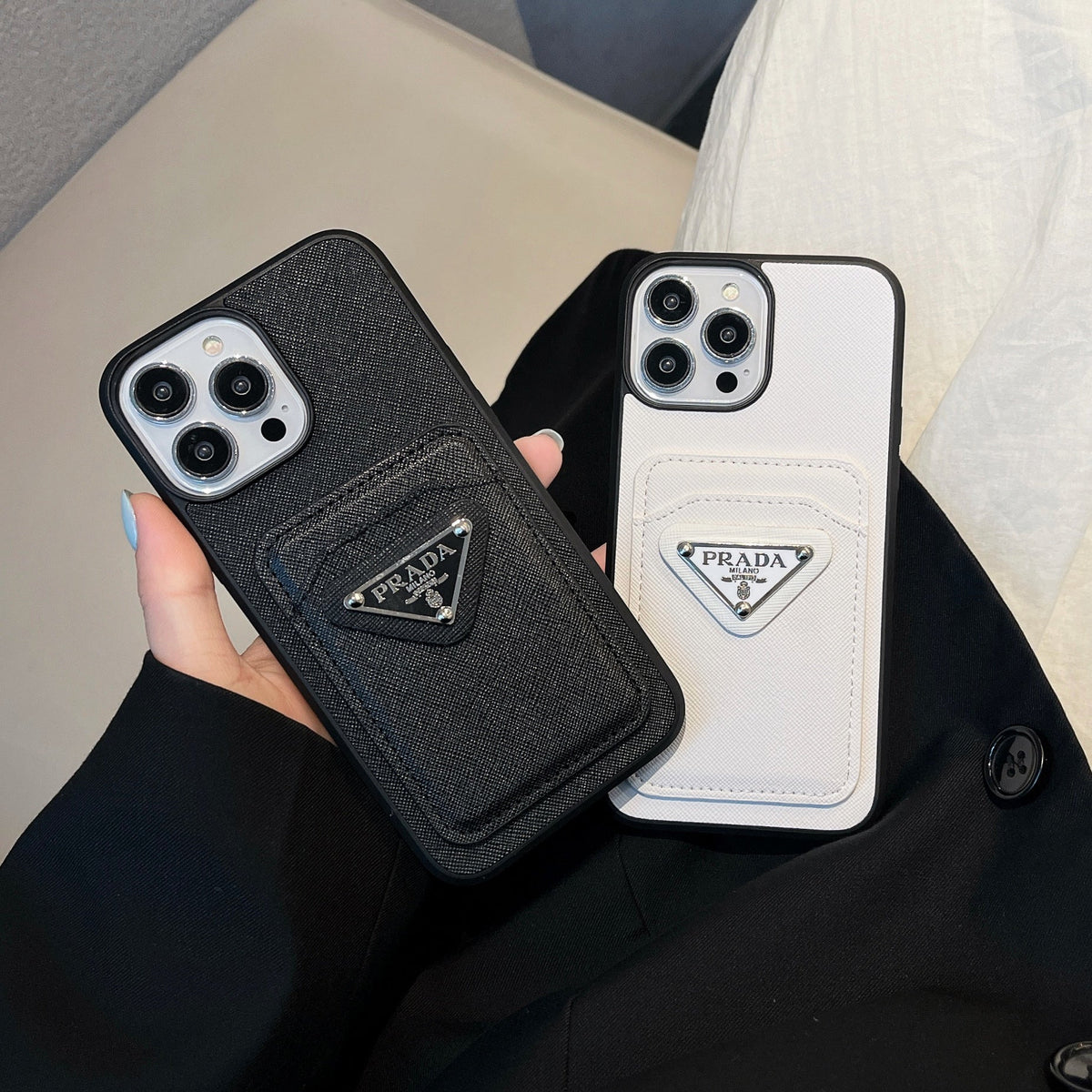 Luxurious leather iPhone case