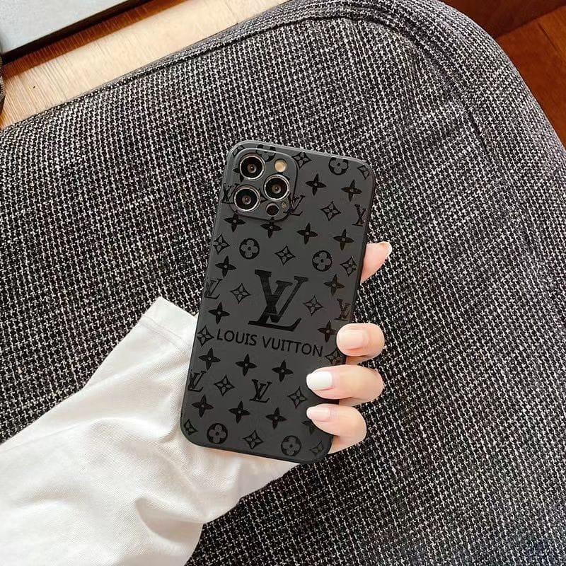 LV Luxury Monogram Leather Case for iPhone 13-18 Pro & Pro Max