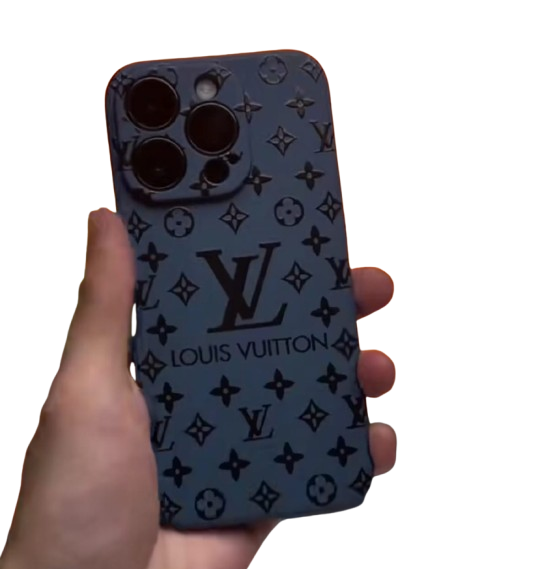 LV Luxury Monogram Leather Case for iPhone 13-18 Pro & Pro Max