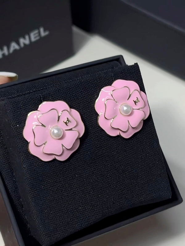 A1176   Women's Camellia Earrings and Jewelry