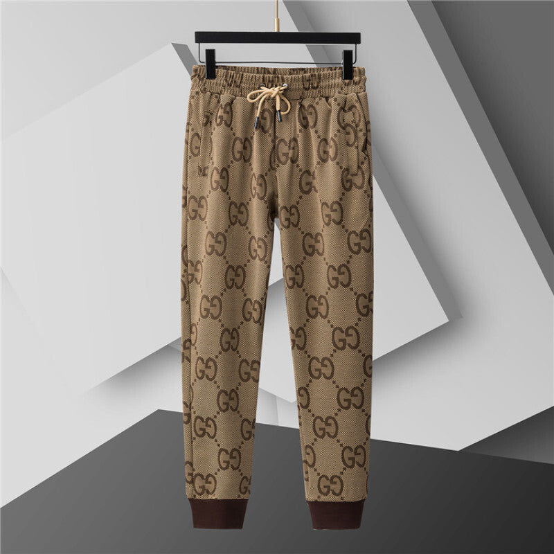 GUC0100  New men's spring and autumn thin style outerwear+long pants pure cotton casual suit clothing