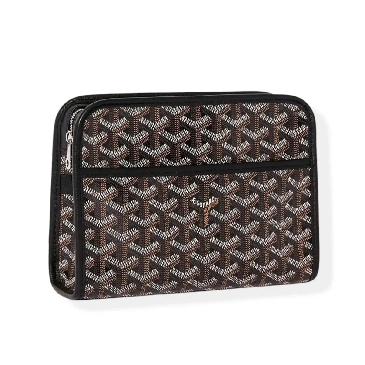 GYD Jouvence Toiletry Pouch MM | Goyardine Canvas & Calfskin