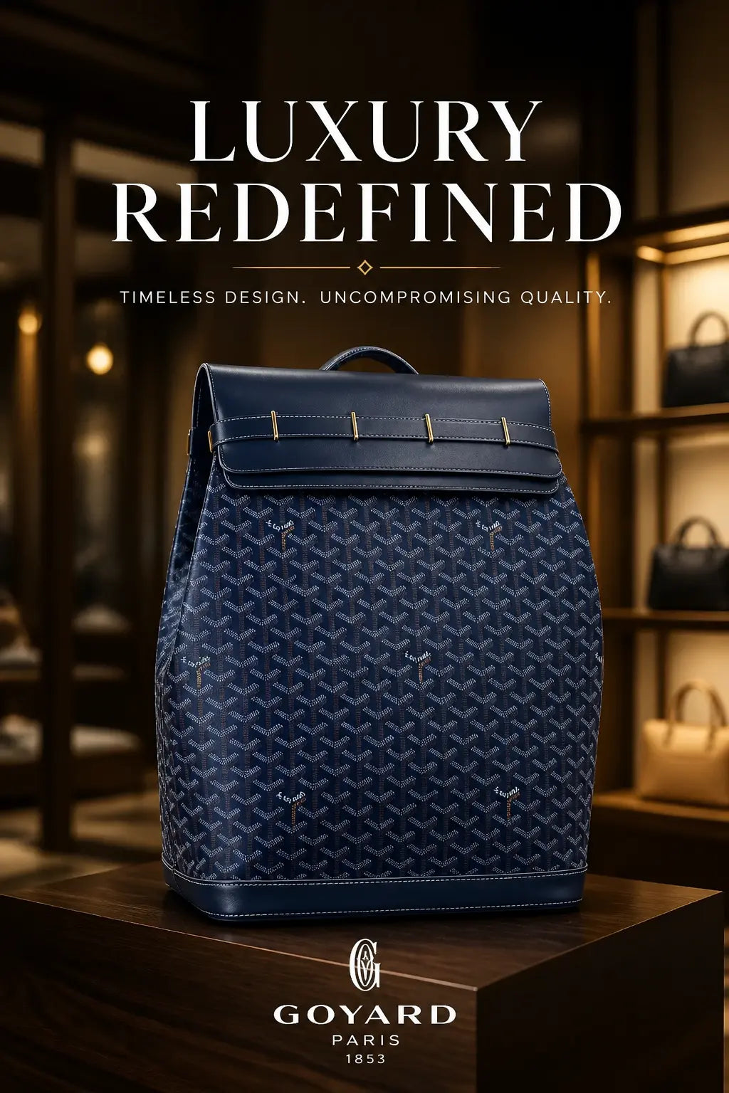 Luxury Inspired Backpack