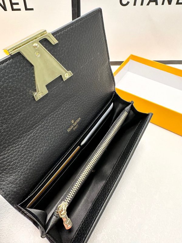 Monogram Clasp Long Wallet